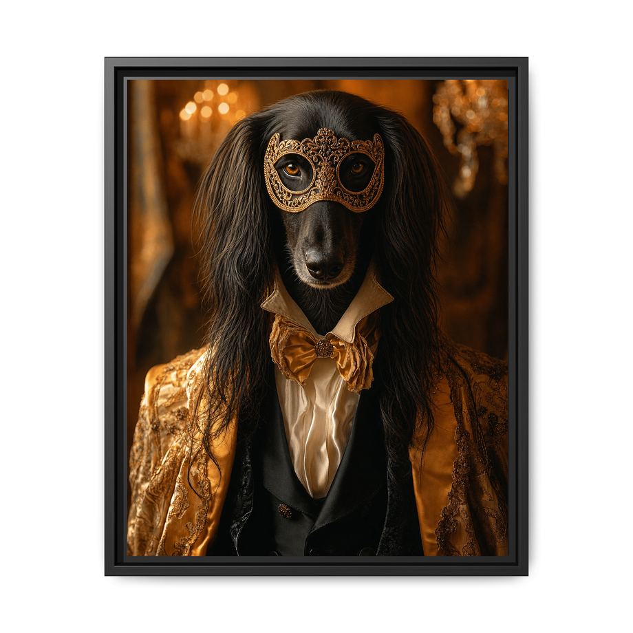 Framed 16x20 Black front