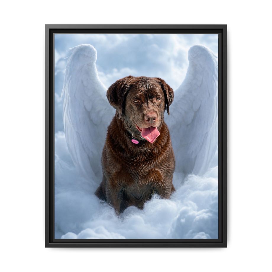 Framed 16x20 Black front