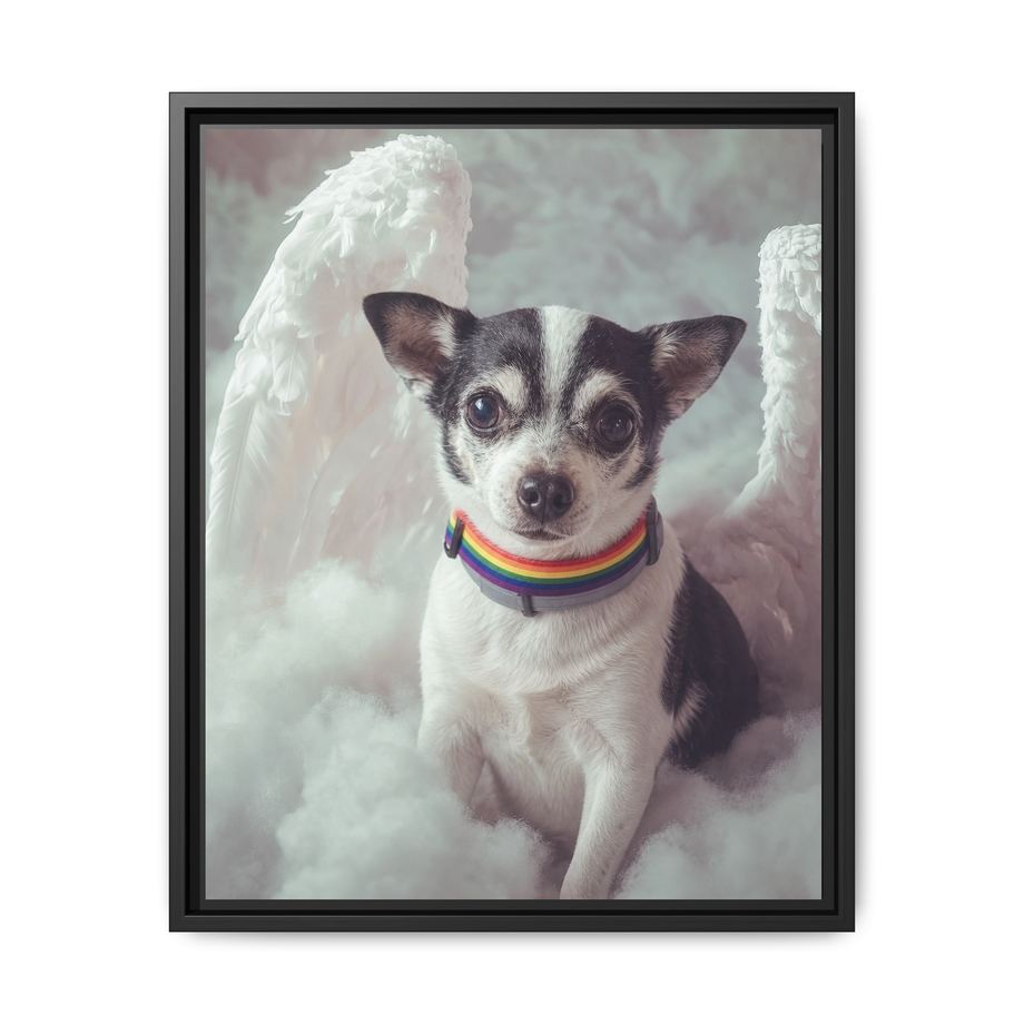 Framed 16x20 Black front