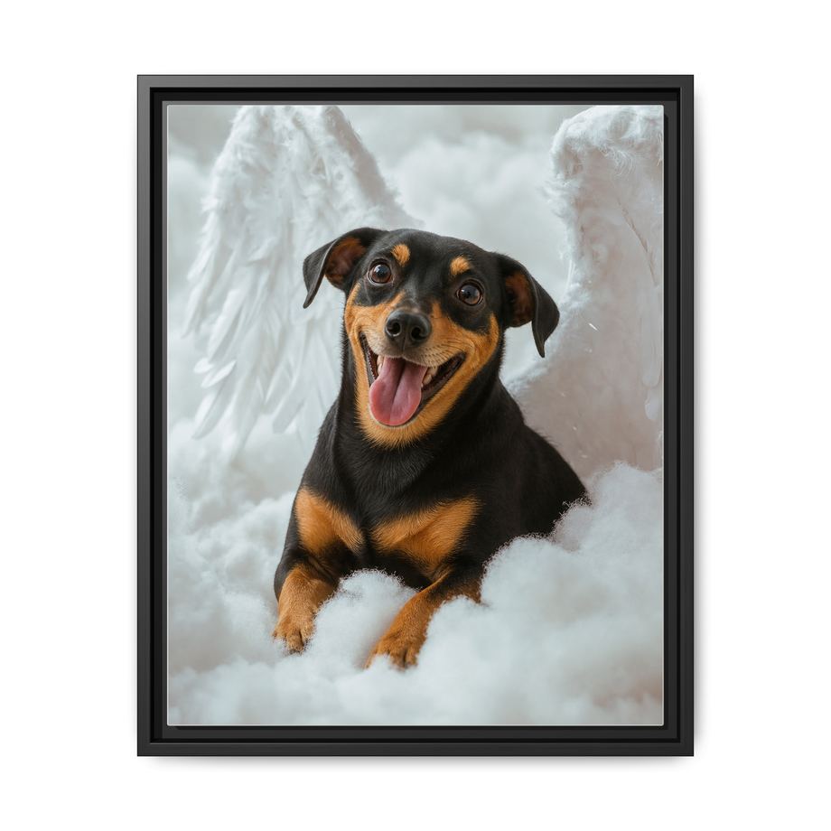 Framed 16x20 Black front