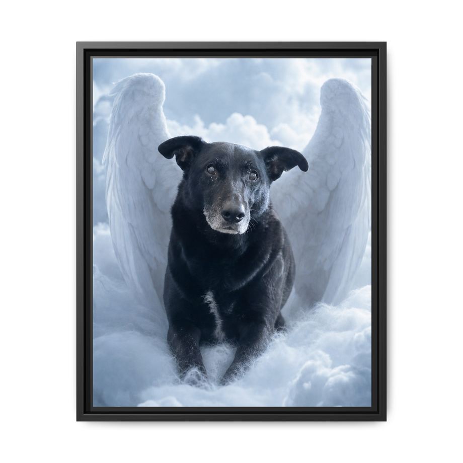 Framed 16x20 Black front