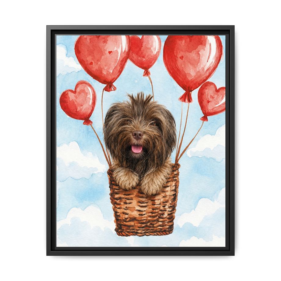 Framed 16x20 Black front