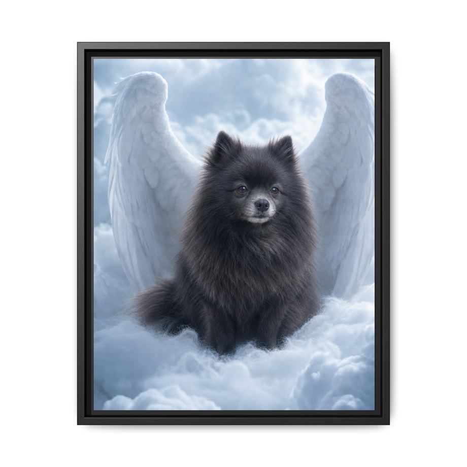 Framed 16x20 Black front