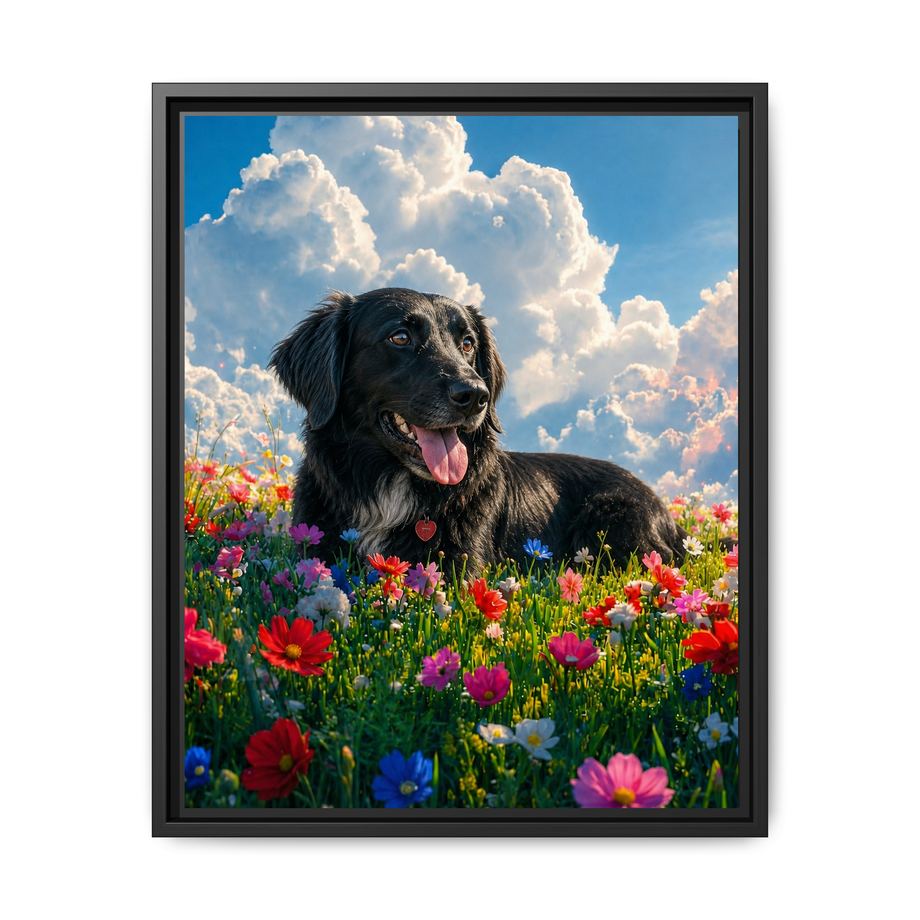 Framed 16x20 Black front