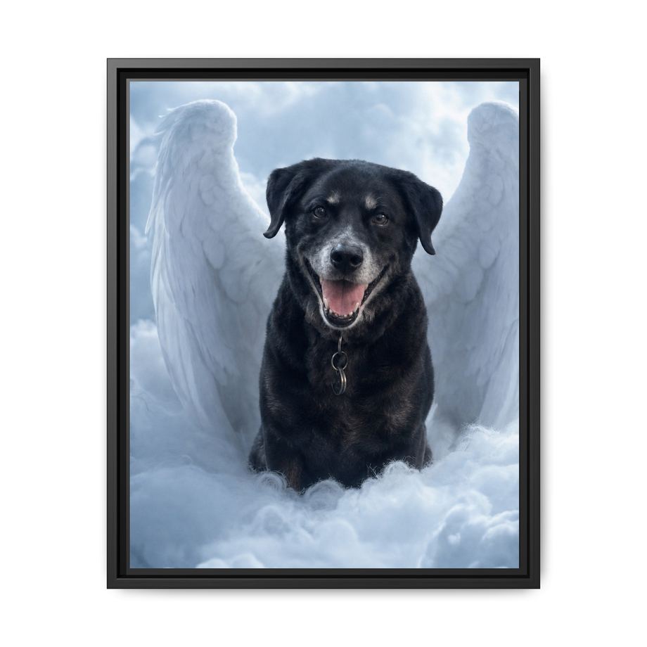 Framed 16x20 Black front