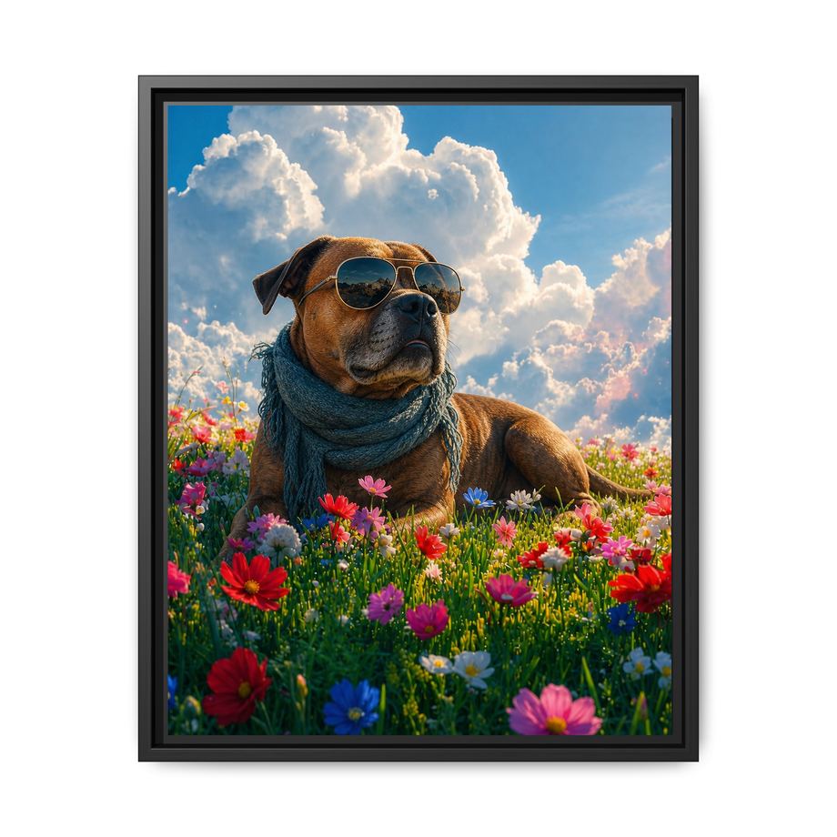 Framed 16x20 Black front