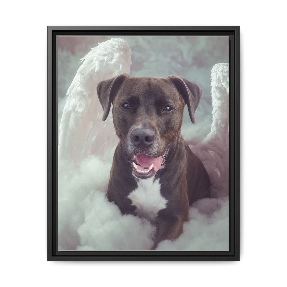 Framed 16x20 Black front