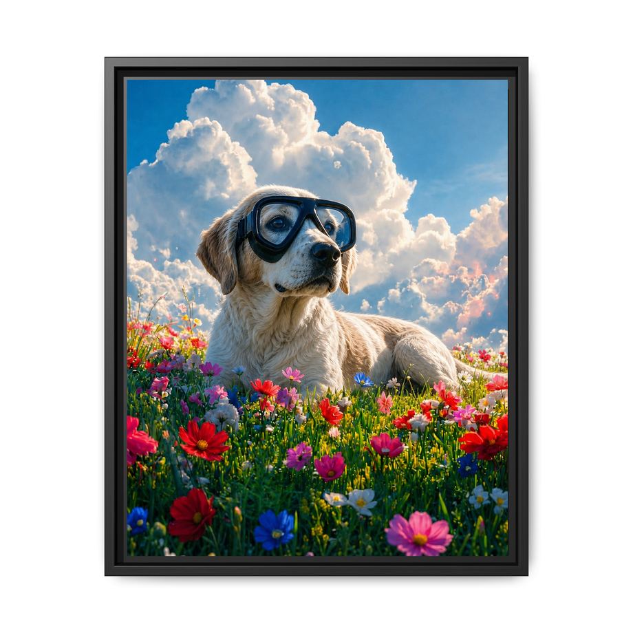 Framed 16x20 Black front