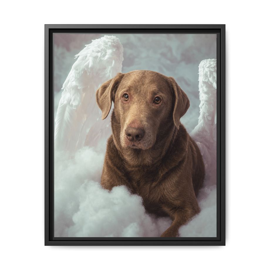 Framed 16x20 Black front