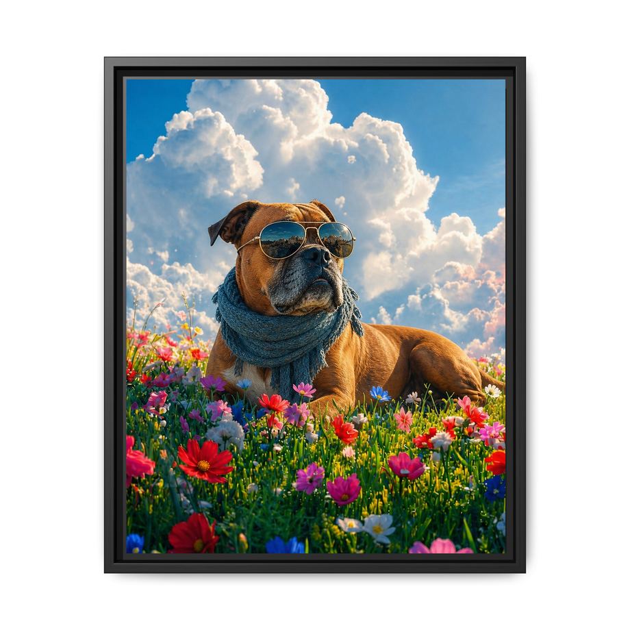 Framed 16x20 Black front