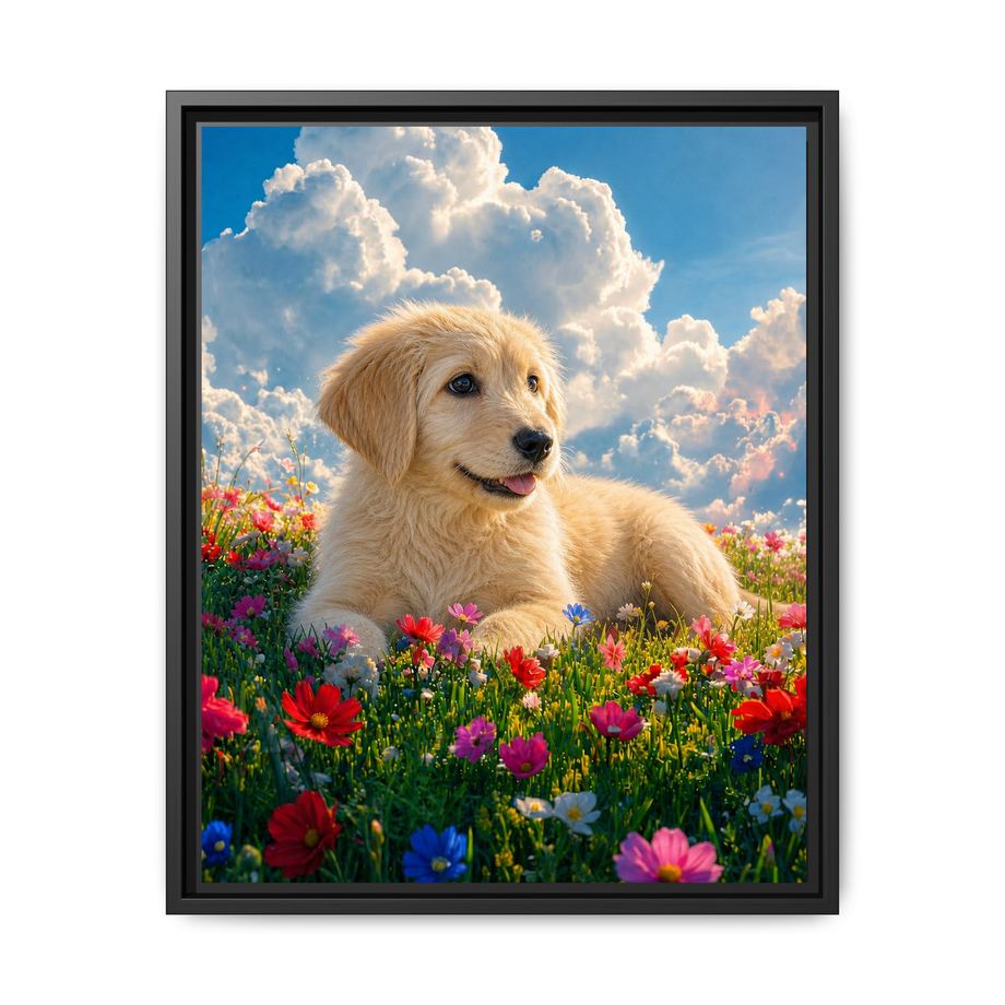 Framed 16x20 Black front