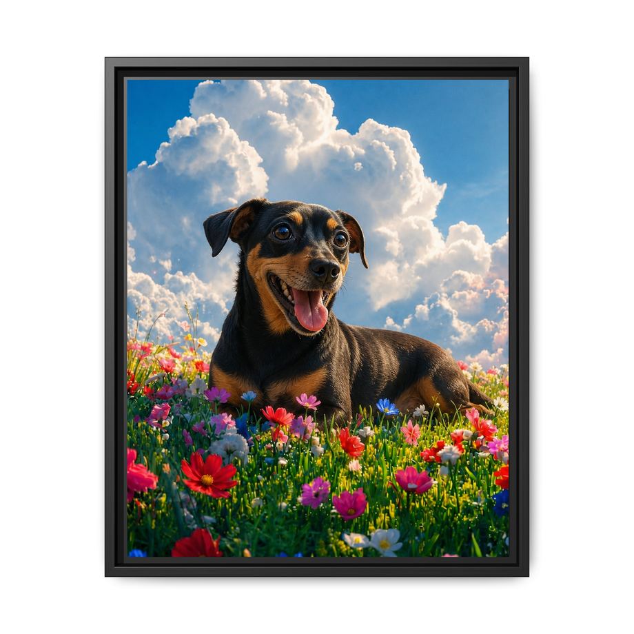 Framed 16x20 Black front