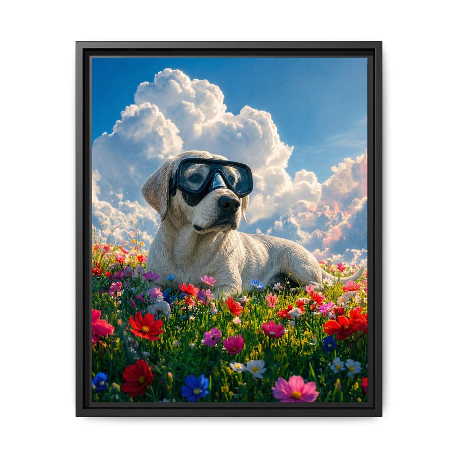 Framed 16x20 Black front