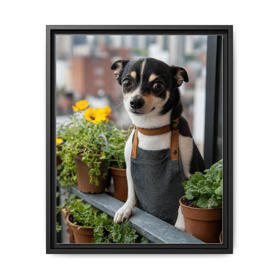 Framed 16x20 Black front