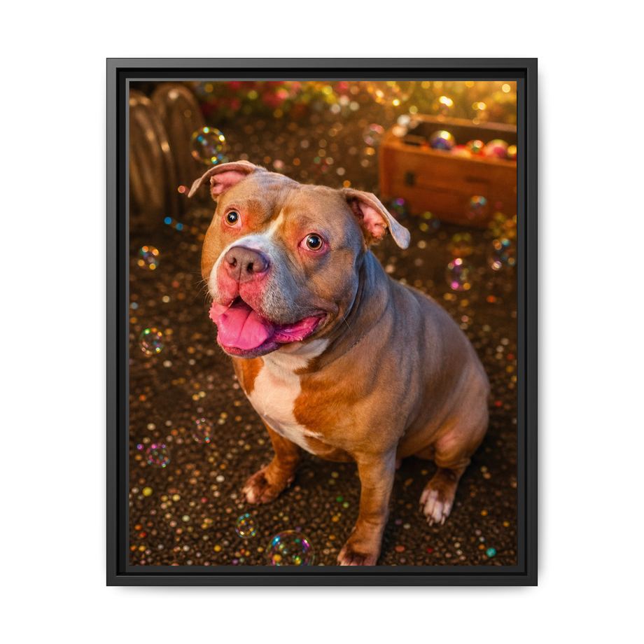 Framed 16x20 Black front
