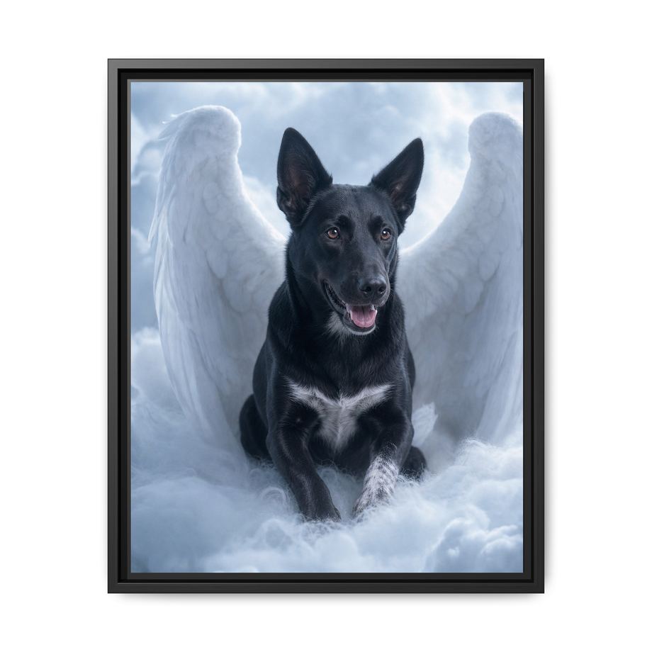 Framed 16x20 Black front