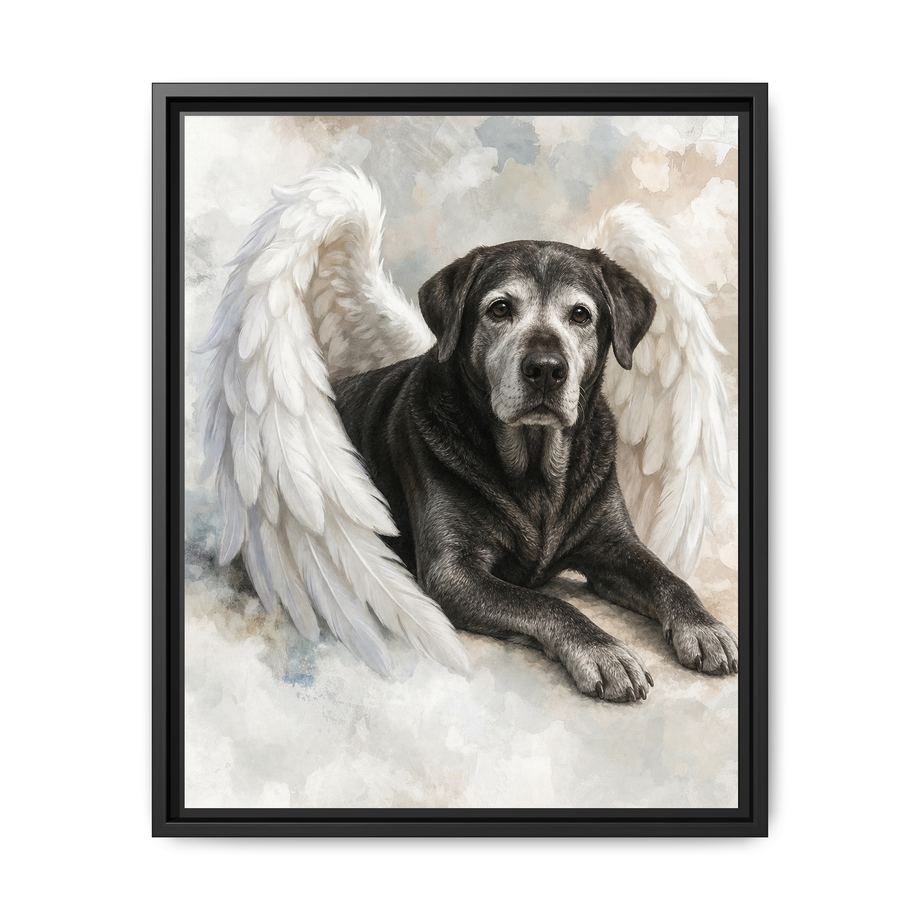 Framed 16x20 Black front