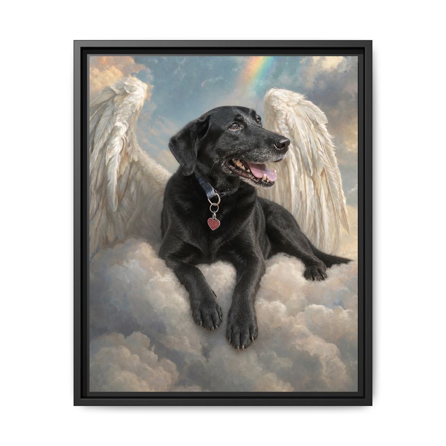 Framed 16x20 Black front