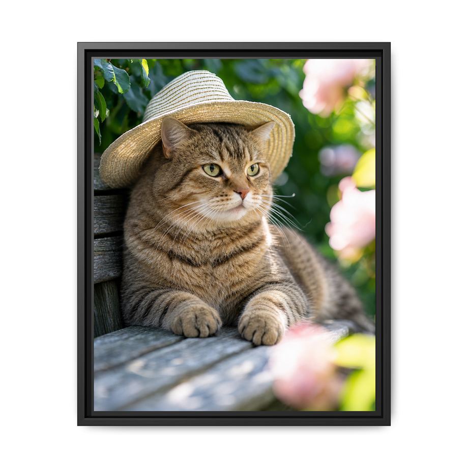 Framed 16x20 Black front