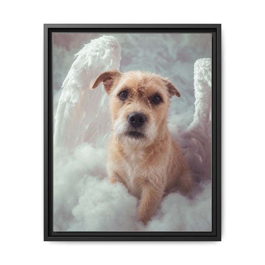 Framed 16x20 Black front