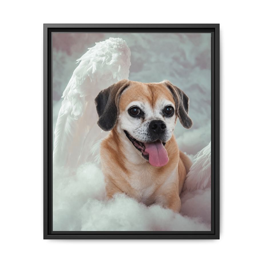 Framed 16x20 Black front