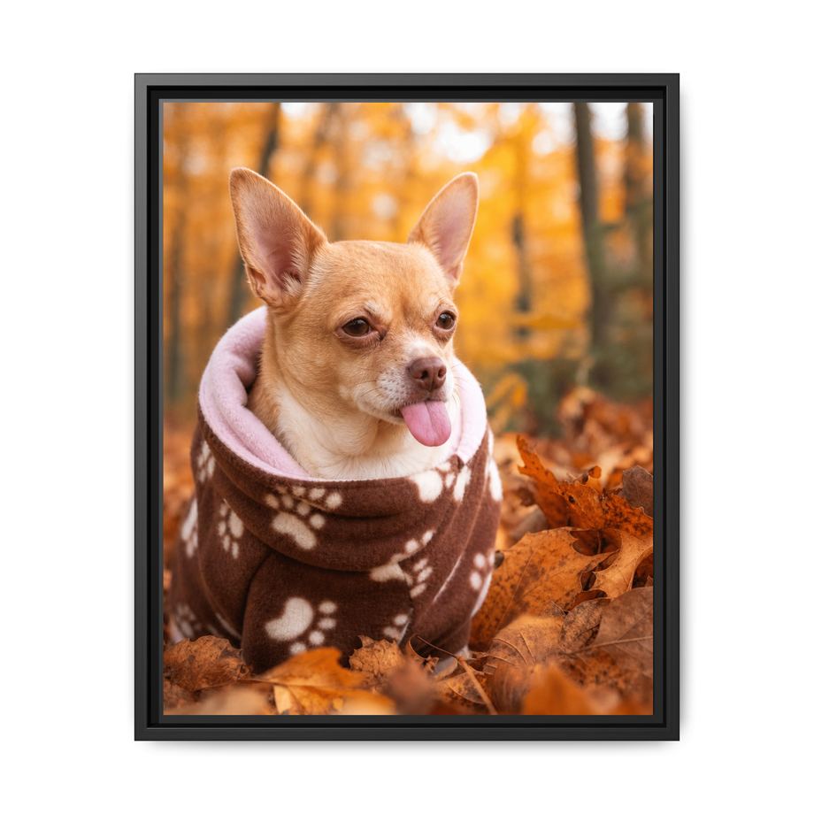 Framed 16x20 Black front