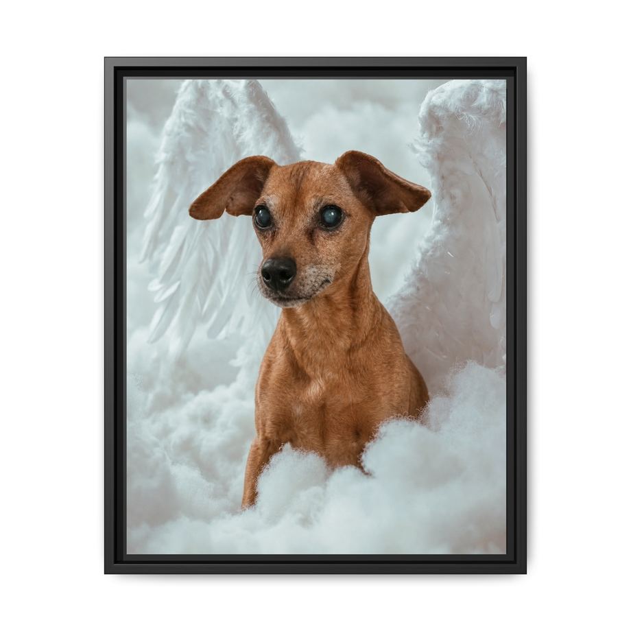 Framed 16x20 Black front