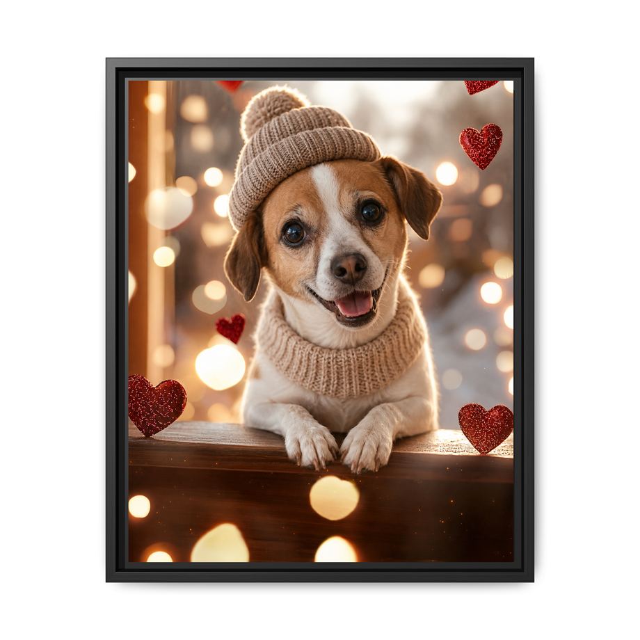Framed 16x20 Black front