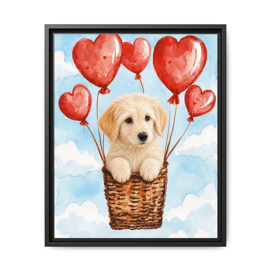 Framed 16x20 Black front