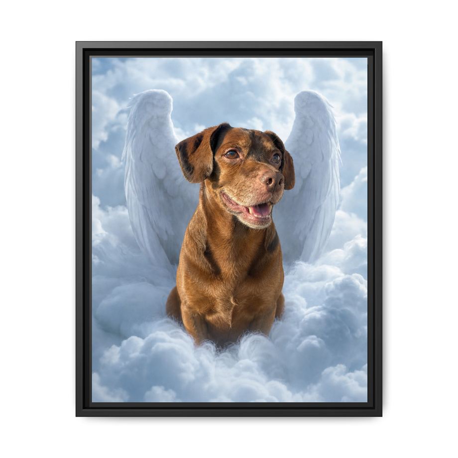 Framed 16x20 Black front