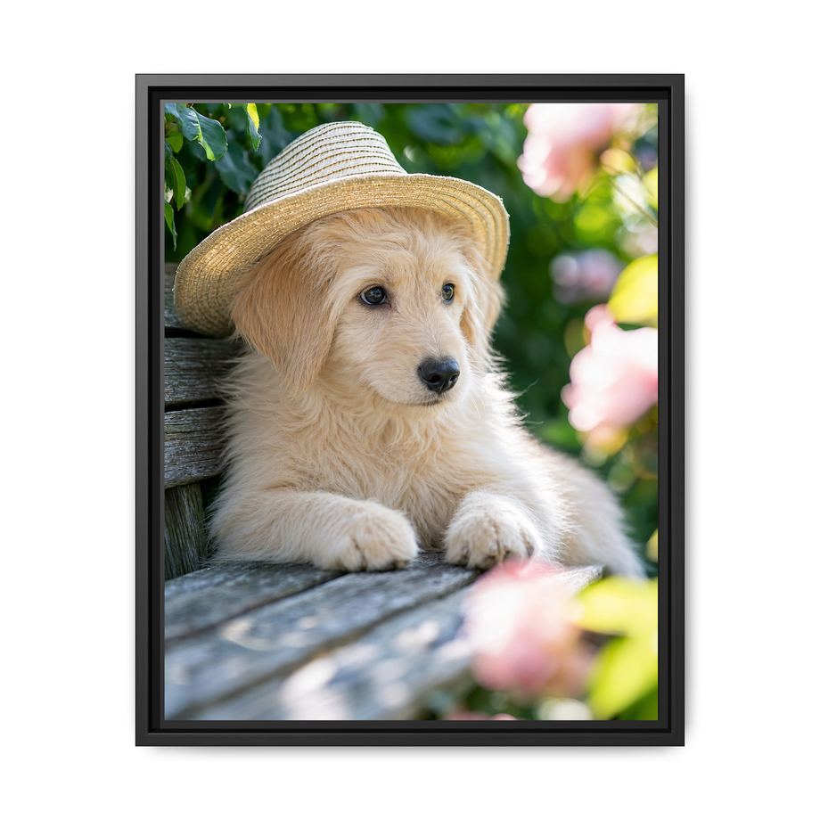 Framed 16x20 Black front