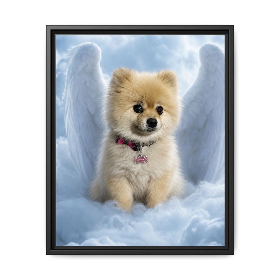 Framed 16x20 Black front
