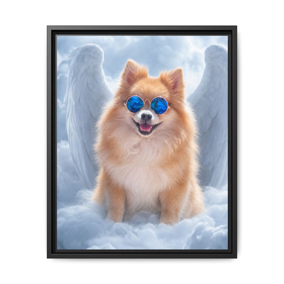 Framed 16x20 Black front