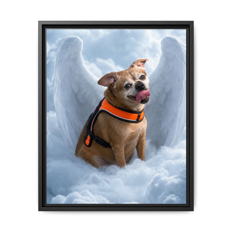 Framed 16x20 Black front