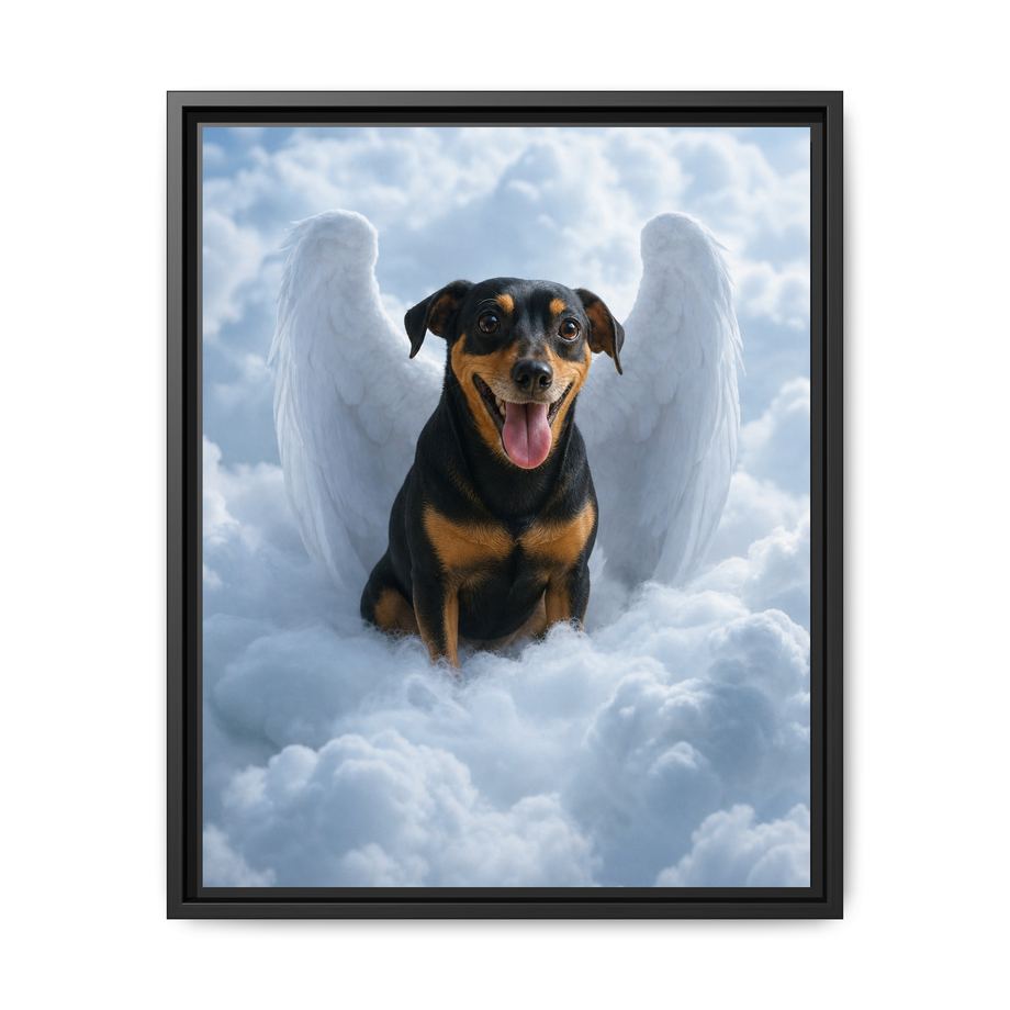 Framed 16x20 Black front