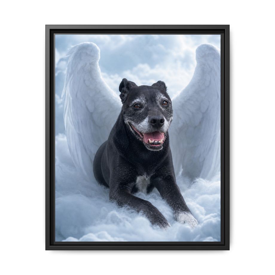 Framed 16x20 Black front