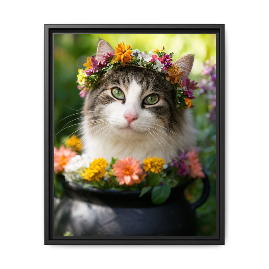 Framed 16x20 Black front