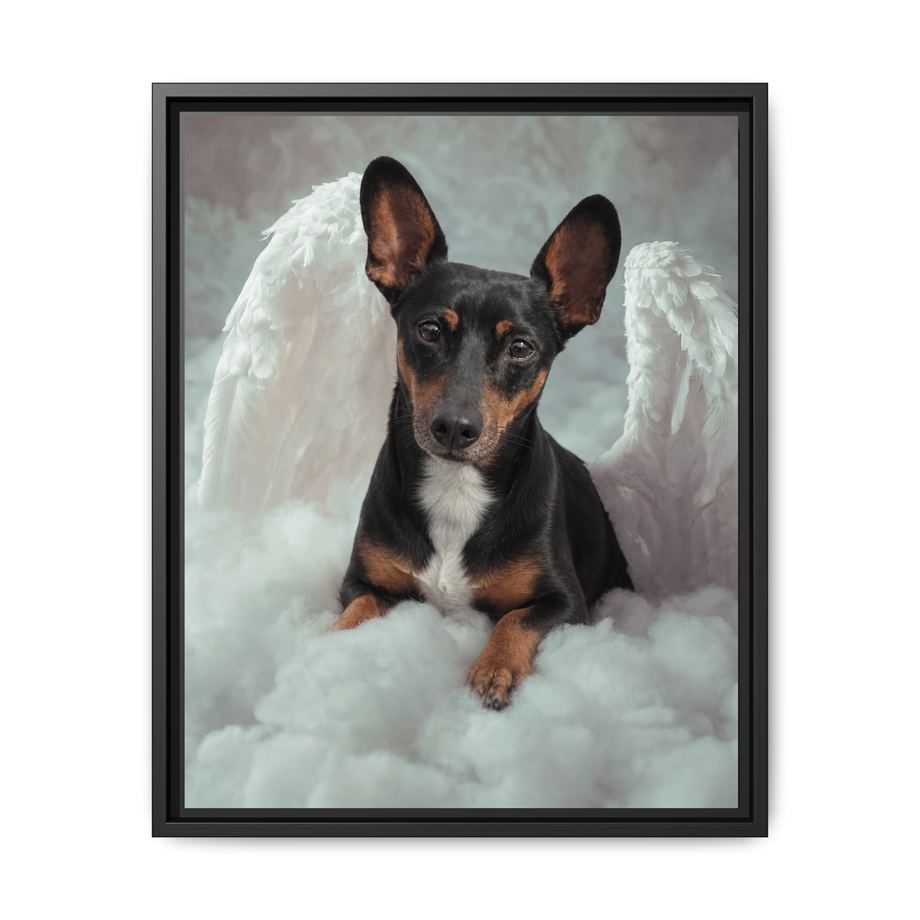 Framed 16x20 Black front
