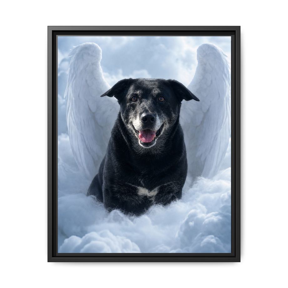 Framed 16x20 Black front