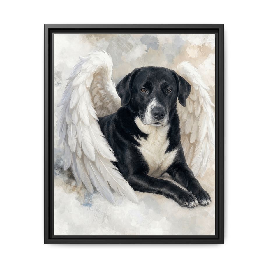 Framed 16x20 Black front