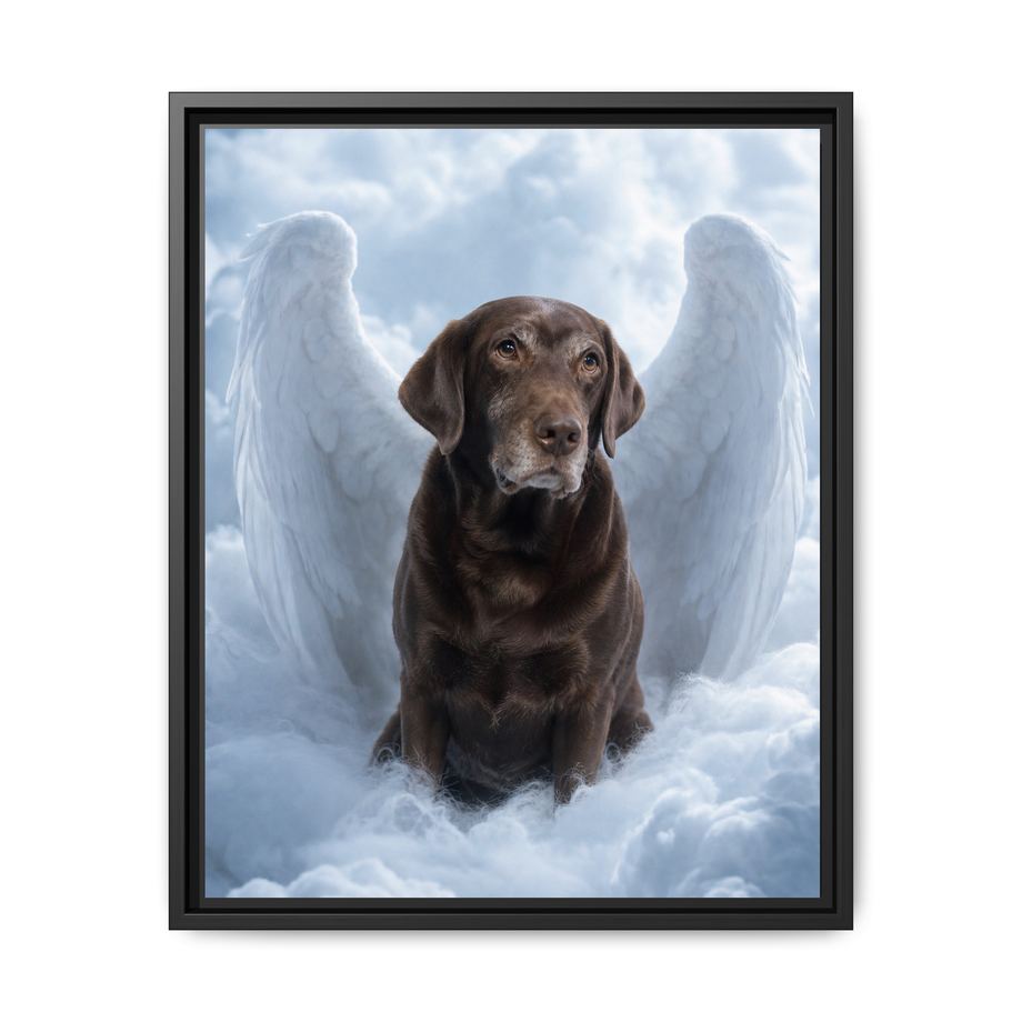 Framed 16x20 Black front