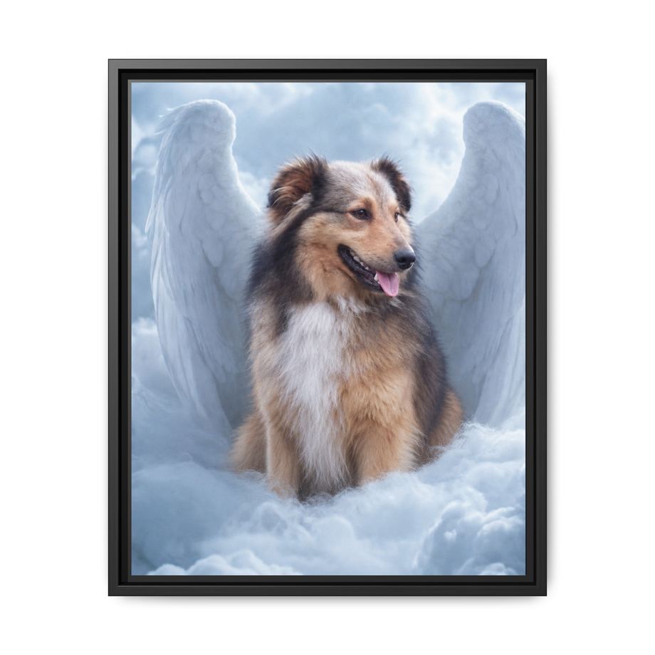Framed 16x20 Black front