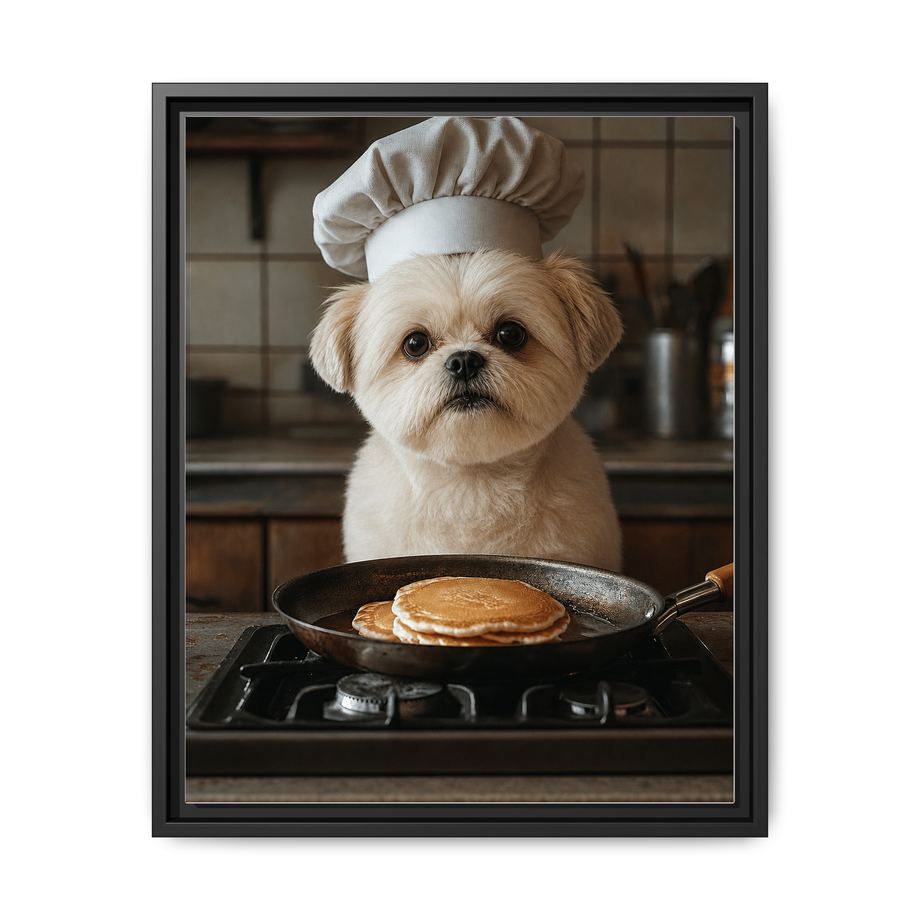 Framed 16x20 Black front