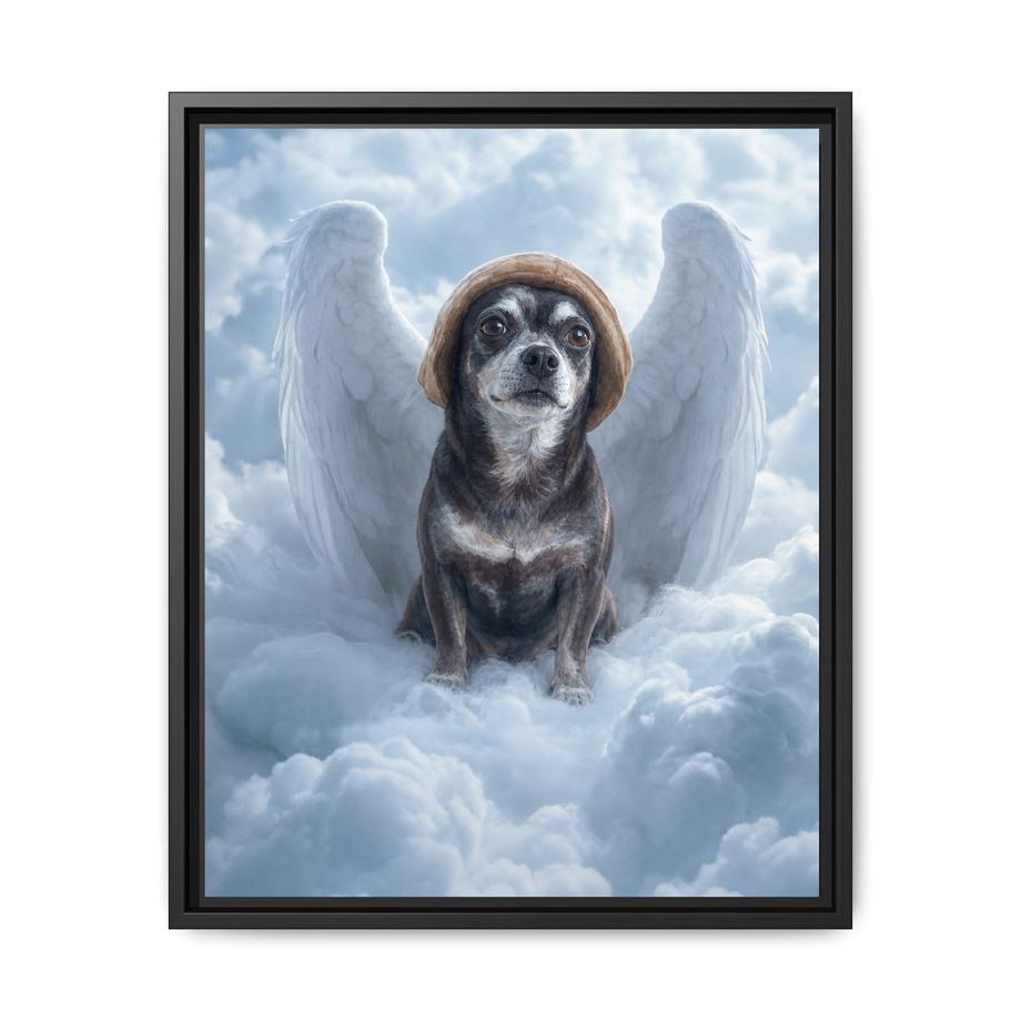 Framed 16x20 Black front