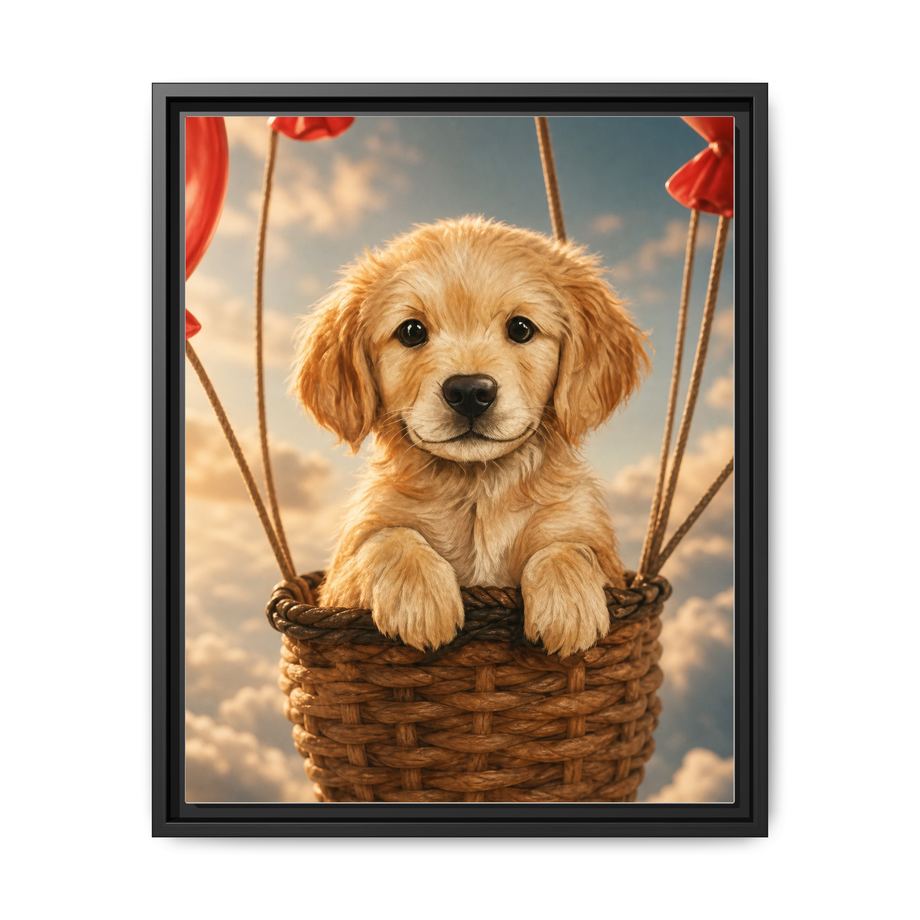 Framed 16x20 Black front
