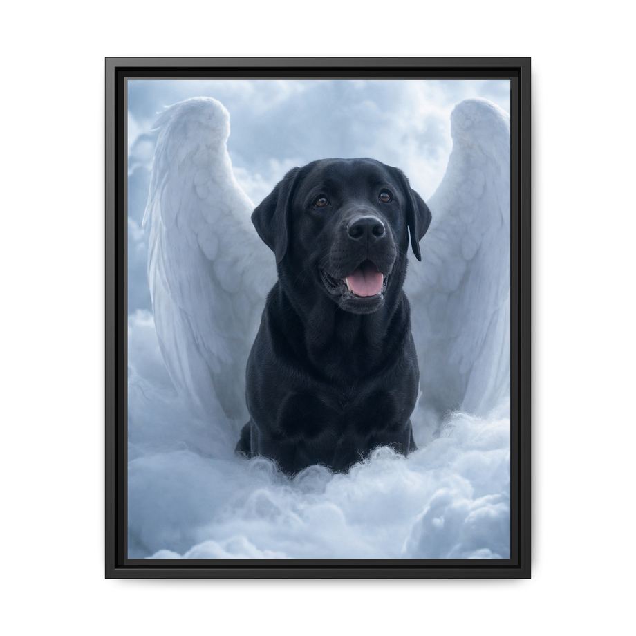 Framed 16x20 Black front