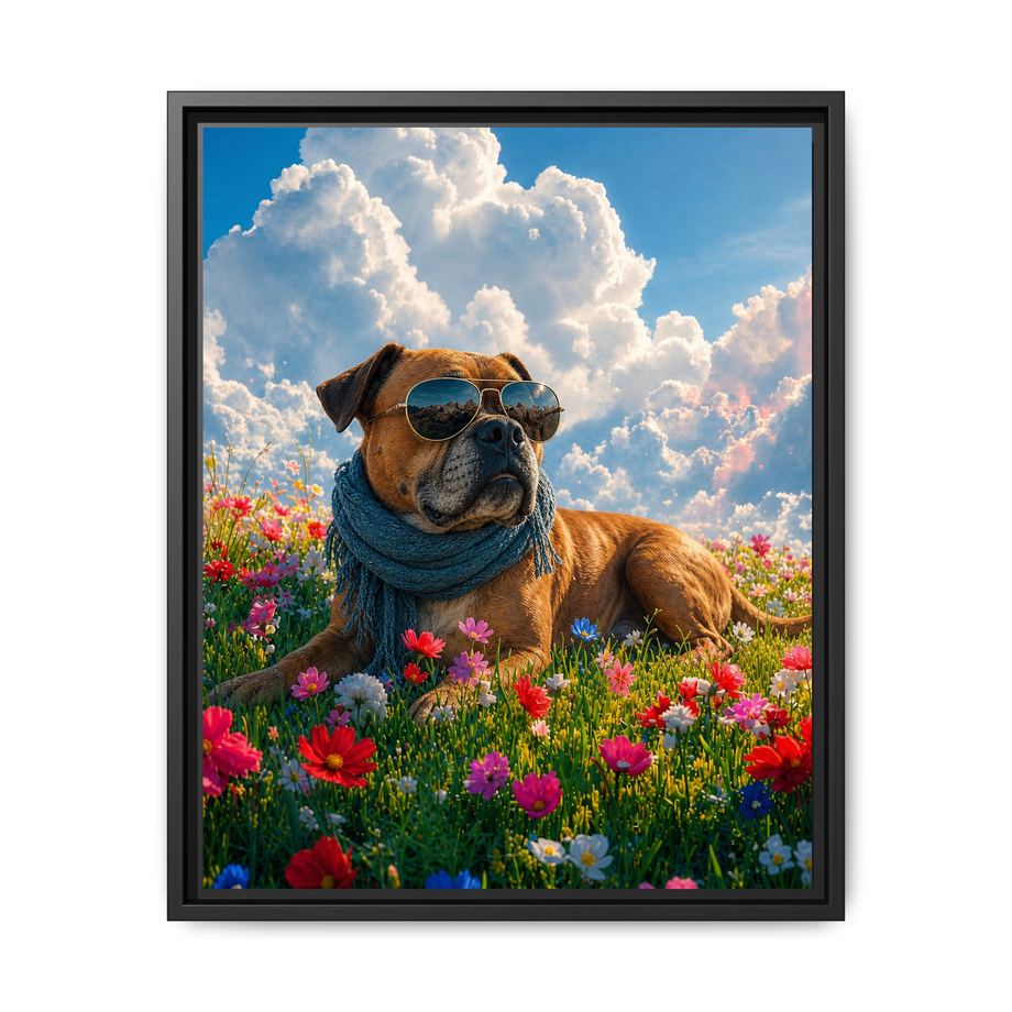 Framed 16x20 Black front