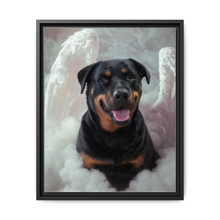 Framed 16x20 Black front