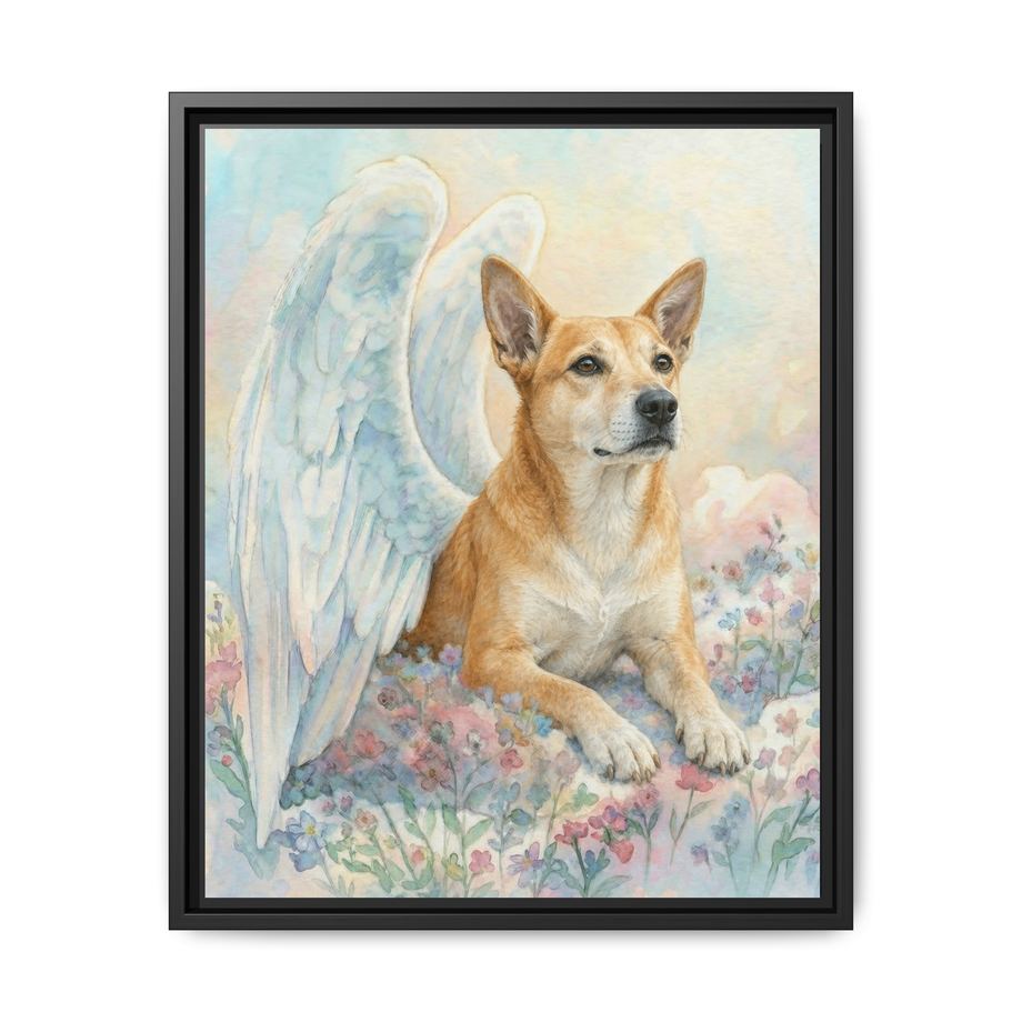 Framed 16x20 Black front