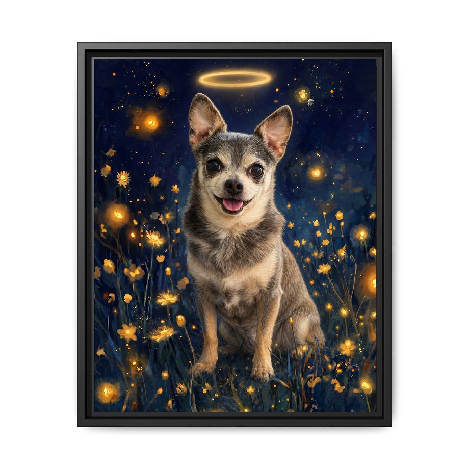 Framed 16x20 Black front